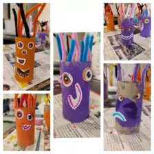 Centre de Velay Ouest (Loudes) - Vacances - Galerie AUTOMNE "grands et petits monstres"