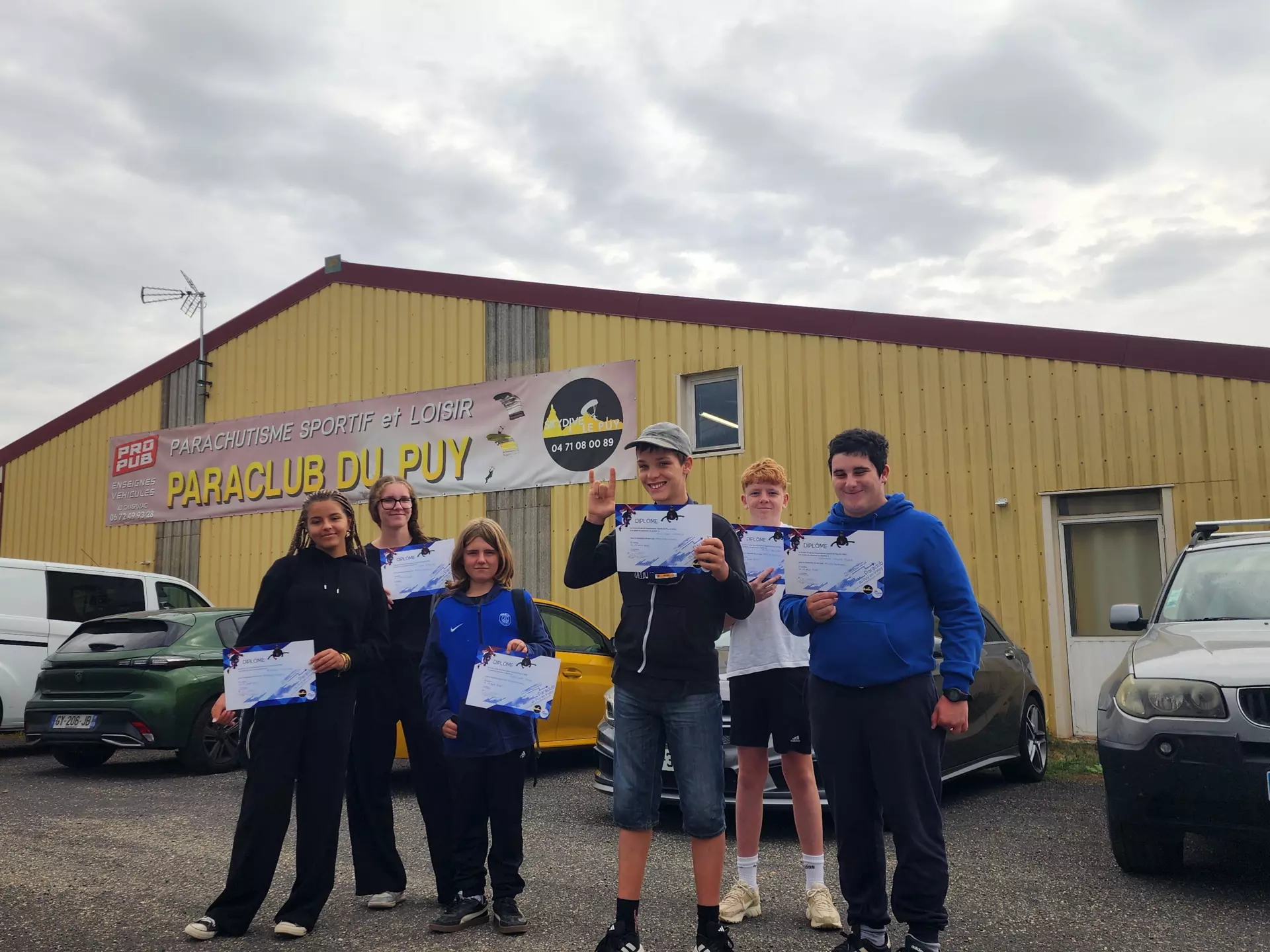 Centre de Velay Ouest (Loudes) - Vacances - Galerie Parachute Ados