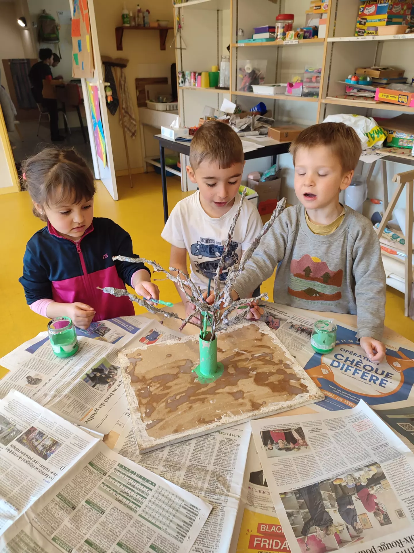 Centre de Velay Ouest (Loudes) - Vacances - Galerie Hiver 2025 "Les Arbres"