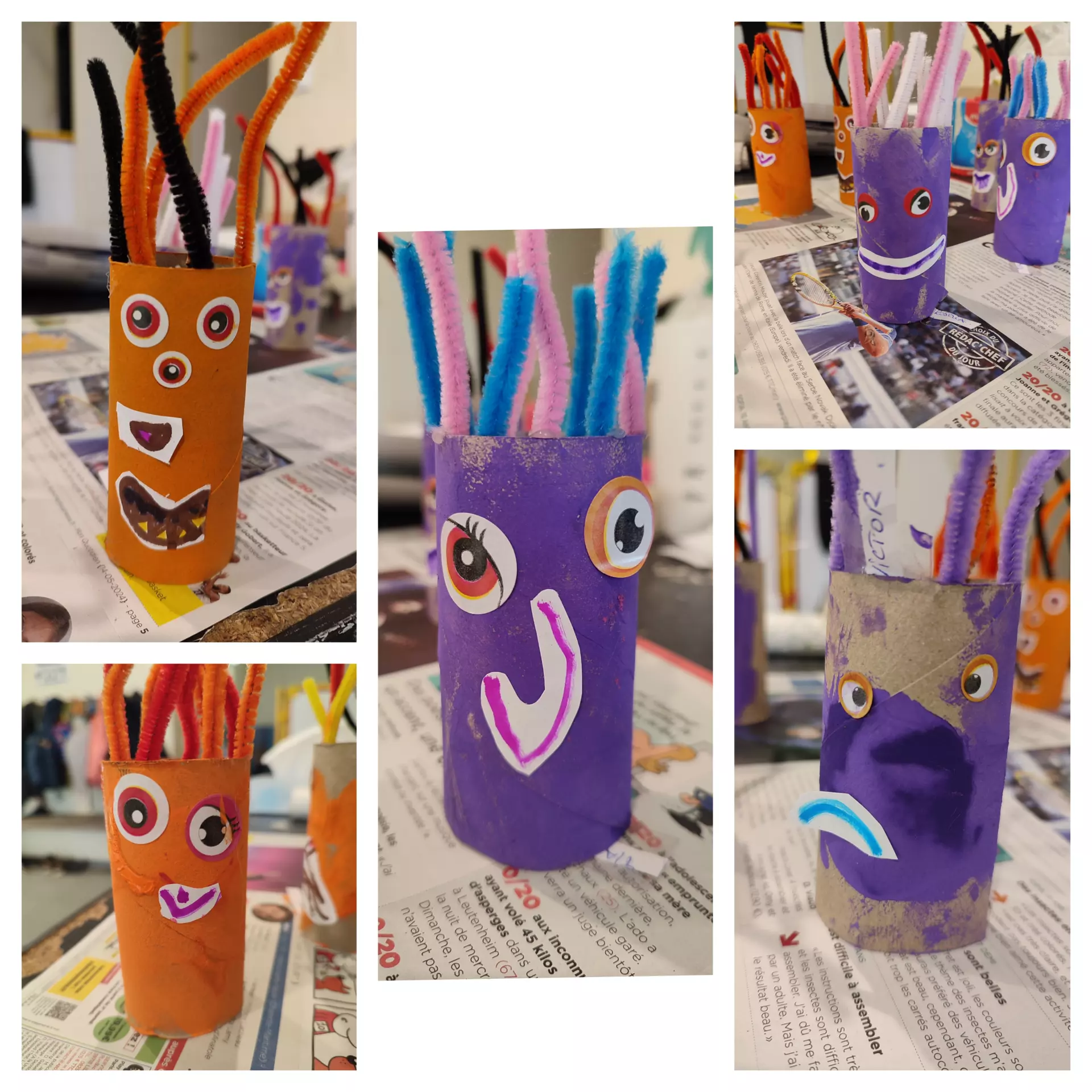 Centre de Velay Ouest (Loudes) - Vacances - Galerie AUTOMNE "grands et petits monstres"